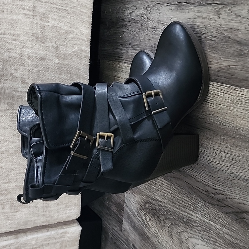 Black boots